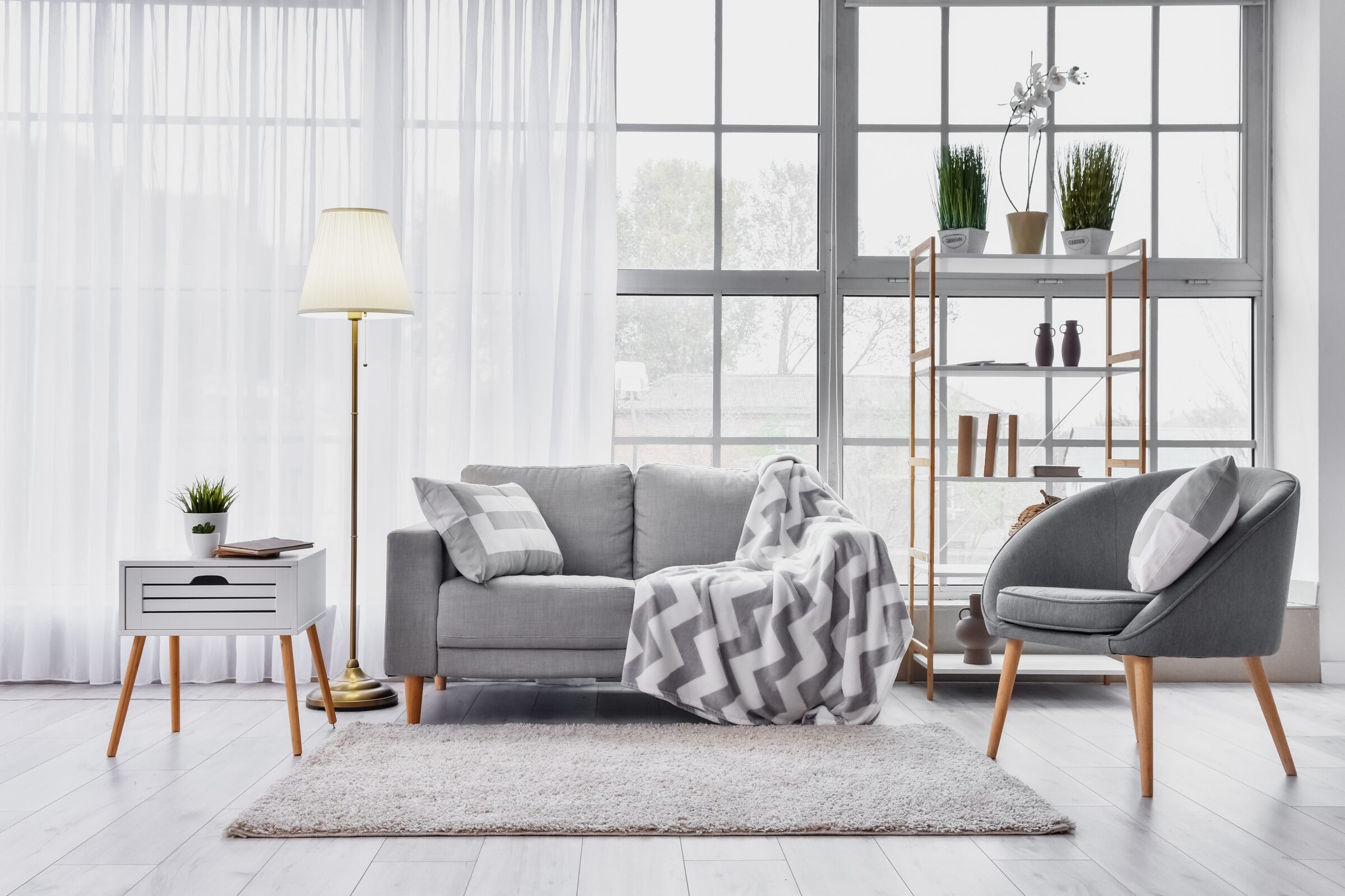 Interior of Modern Living Room